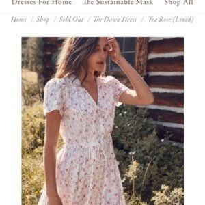 Christy Dawn "Dawn Dress" in Tea Rose